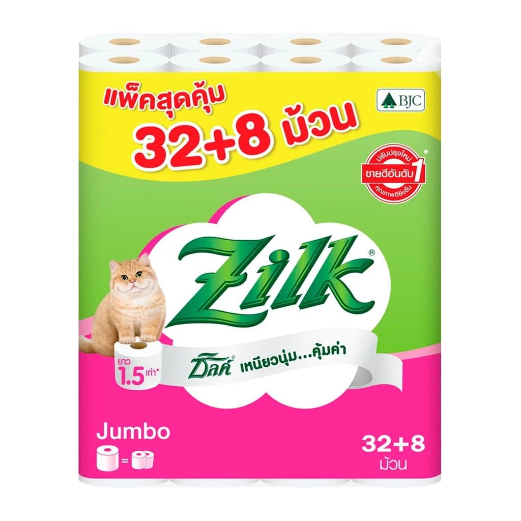 ซิลค์ จัมโบ้ 32+8 ม้วน