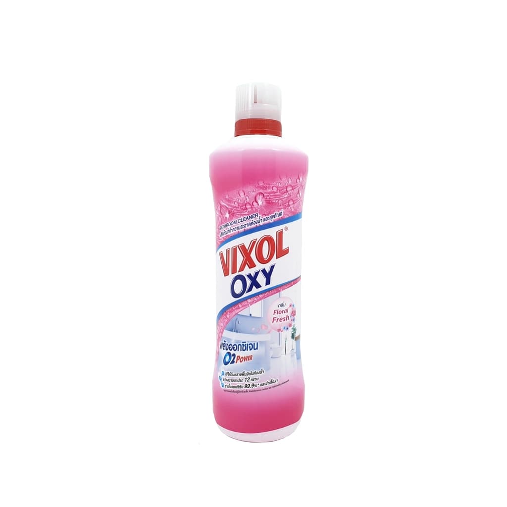 Vixol Oxy Bathroom Cleaner Floral Fresh Pink 700ML.