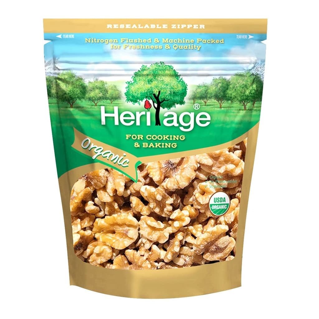 เฮอริเทจ วอลนัทดิบออร์แกนิค 200ก.