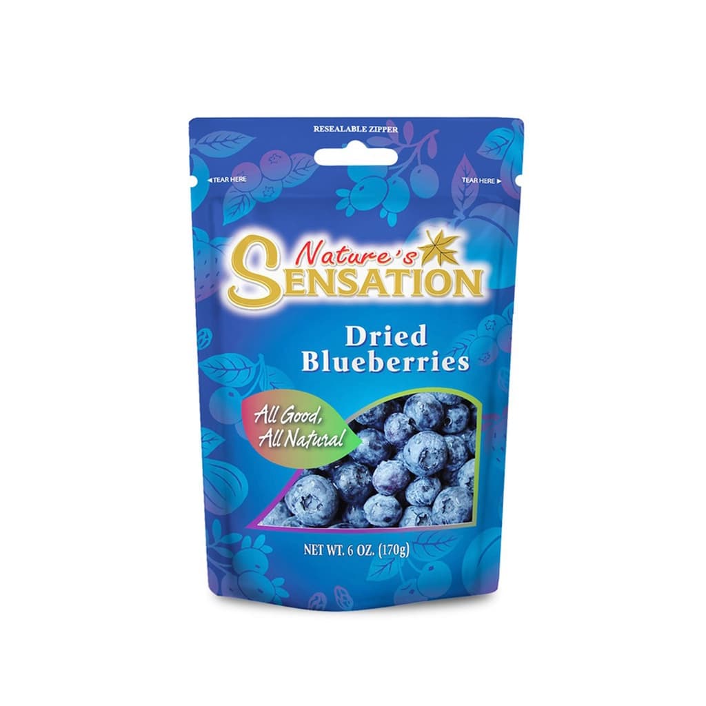 Nature's Sensation Winter Fruit Dried Blueberries 170G.