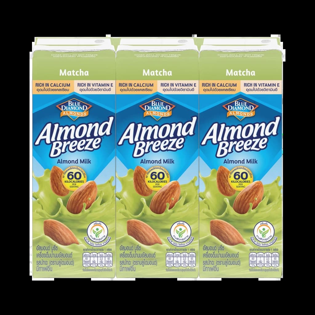 BLUE DAIMOND ALMOND BREEZE MATCHA3X180ML