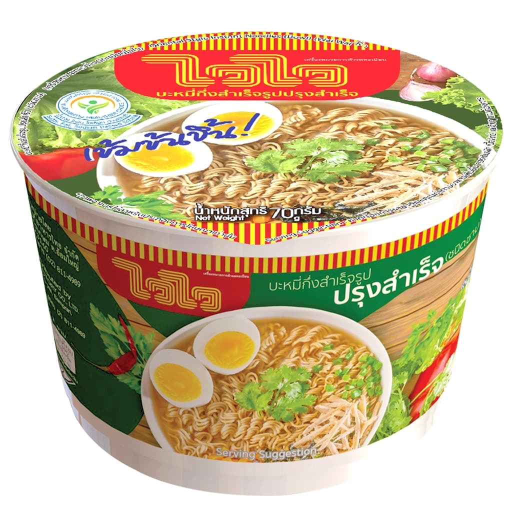 Waiwai Oriental Style Instant Noodles (Bowl) 70g