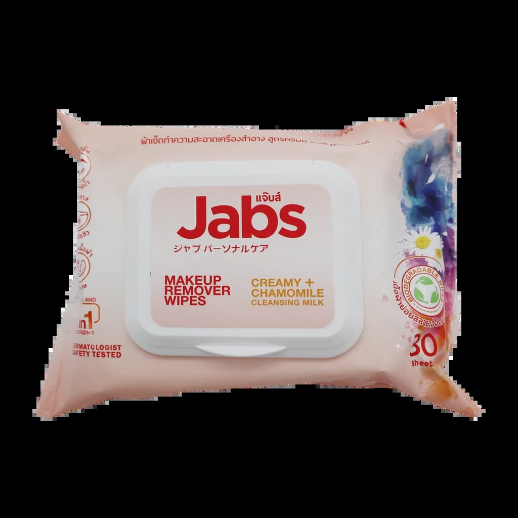 JABS MAKEUP REMOVER 30 SHEETS
