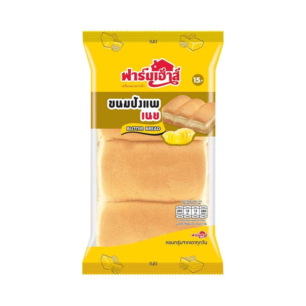 ฟาร์มเฮ้าส์ ขนมปังแพเนยสด 140ก.