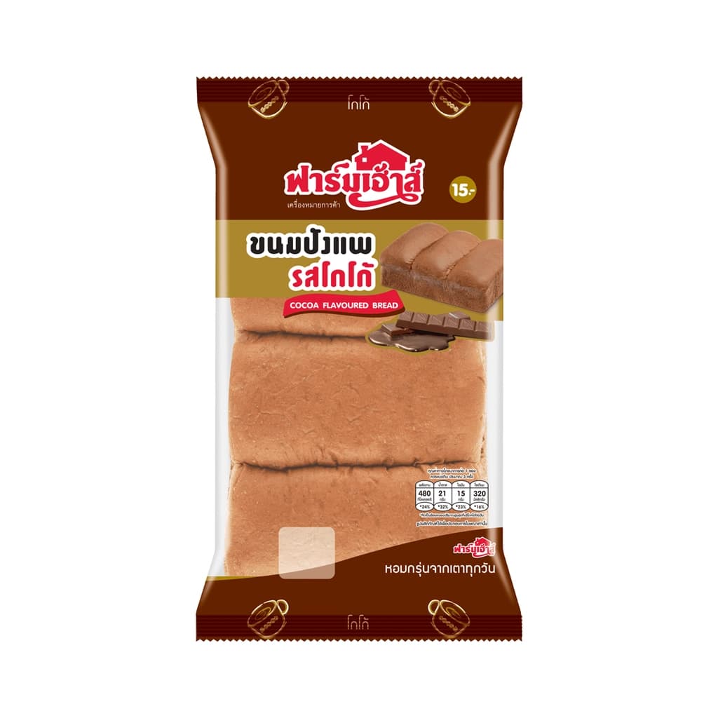 ฟาร์มเฮ้าส์ ขนมปังแพรสโกโก้ 140ก.