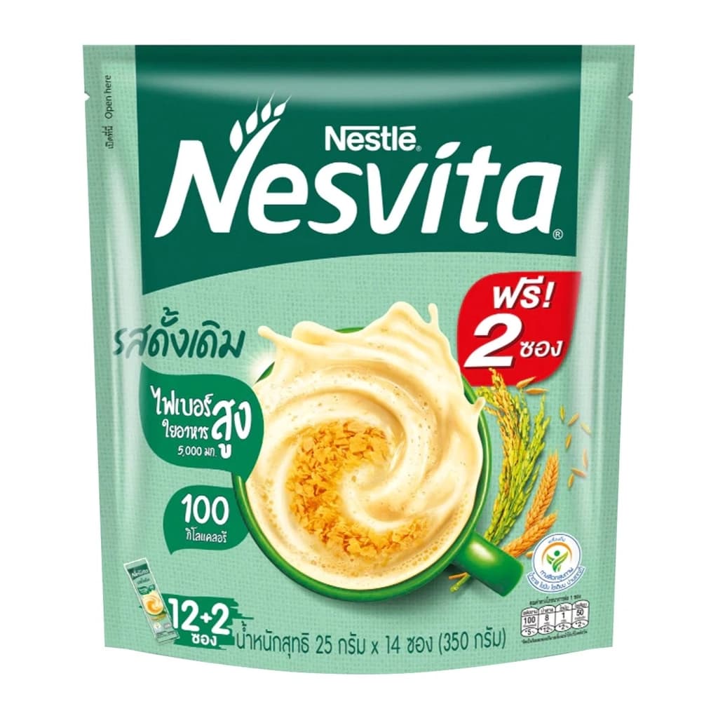 Nesvita Instant Cereal Original Fiber 300G. Pack12