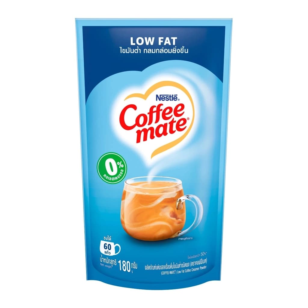 คอฟฟี่เมต ครีมเทียมไขมันต่ำชนิดถุง 180ก.