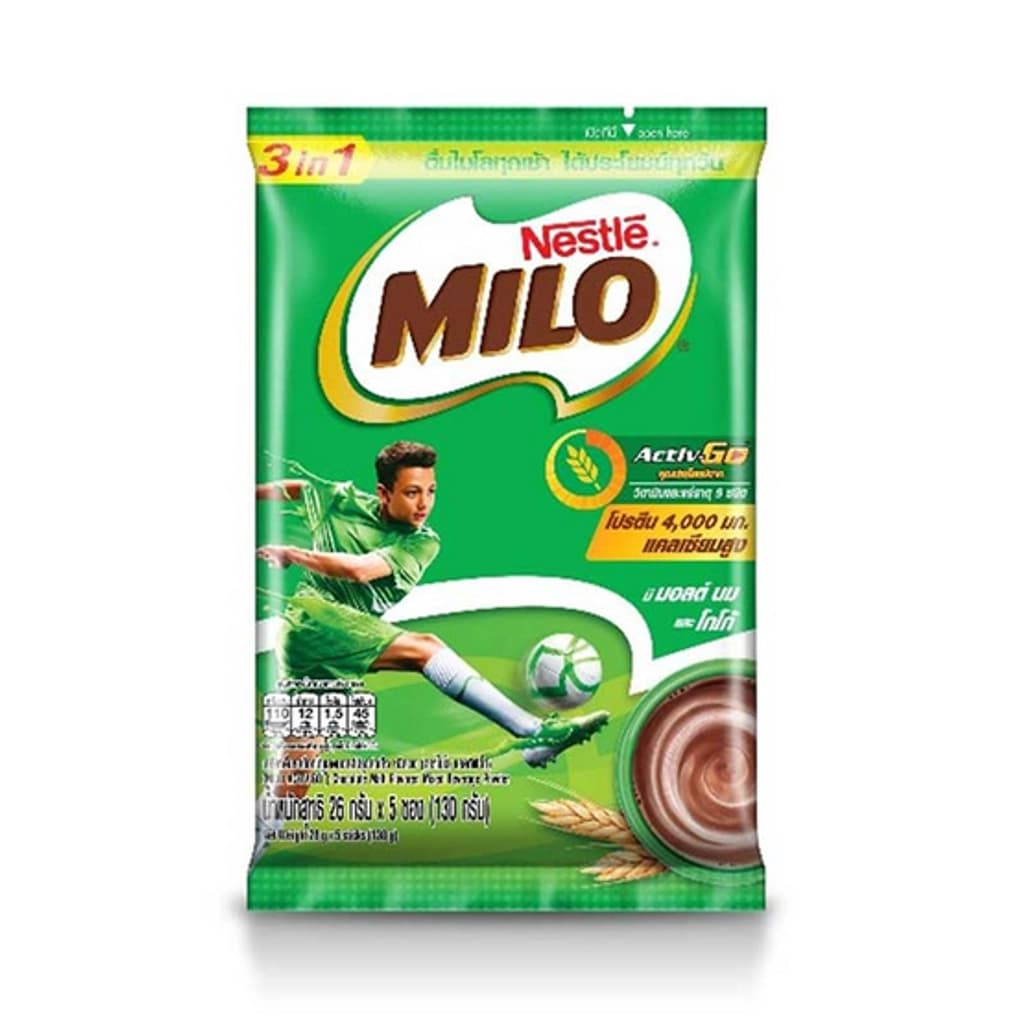 ไมโล แอคทีฟบี3IN1เครื่องดื่มช็อกโก 5X26ก