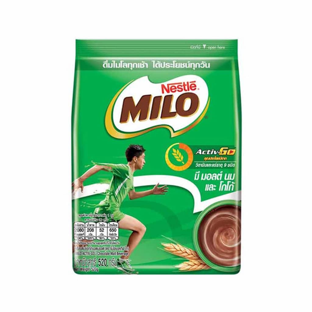 ไมโล เครื่องดื่มช็อกโกแลตมอลต์แอคทีฟบี 300ก.