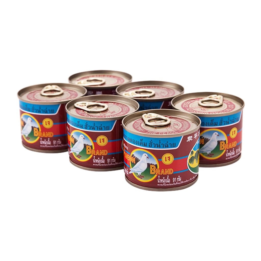 HFM.ผักกาดดองเค็มฝาดึง 6X140G.