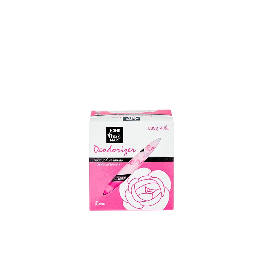 Home Fresh Mart Deodorizer Rose 100G Pack 4