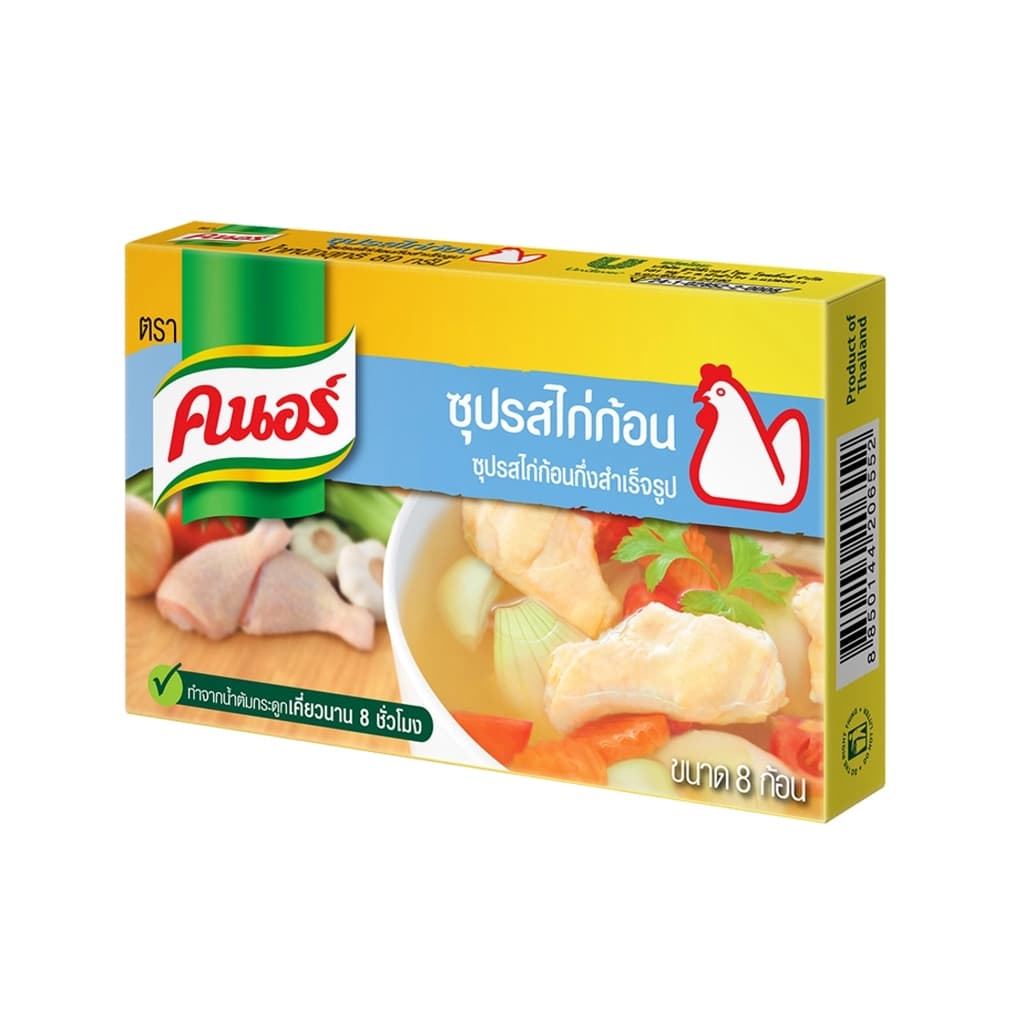 คนอร์ ซุปก้อนรสไก่ 80ก.