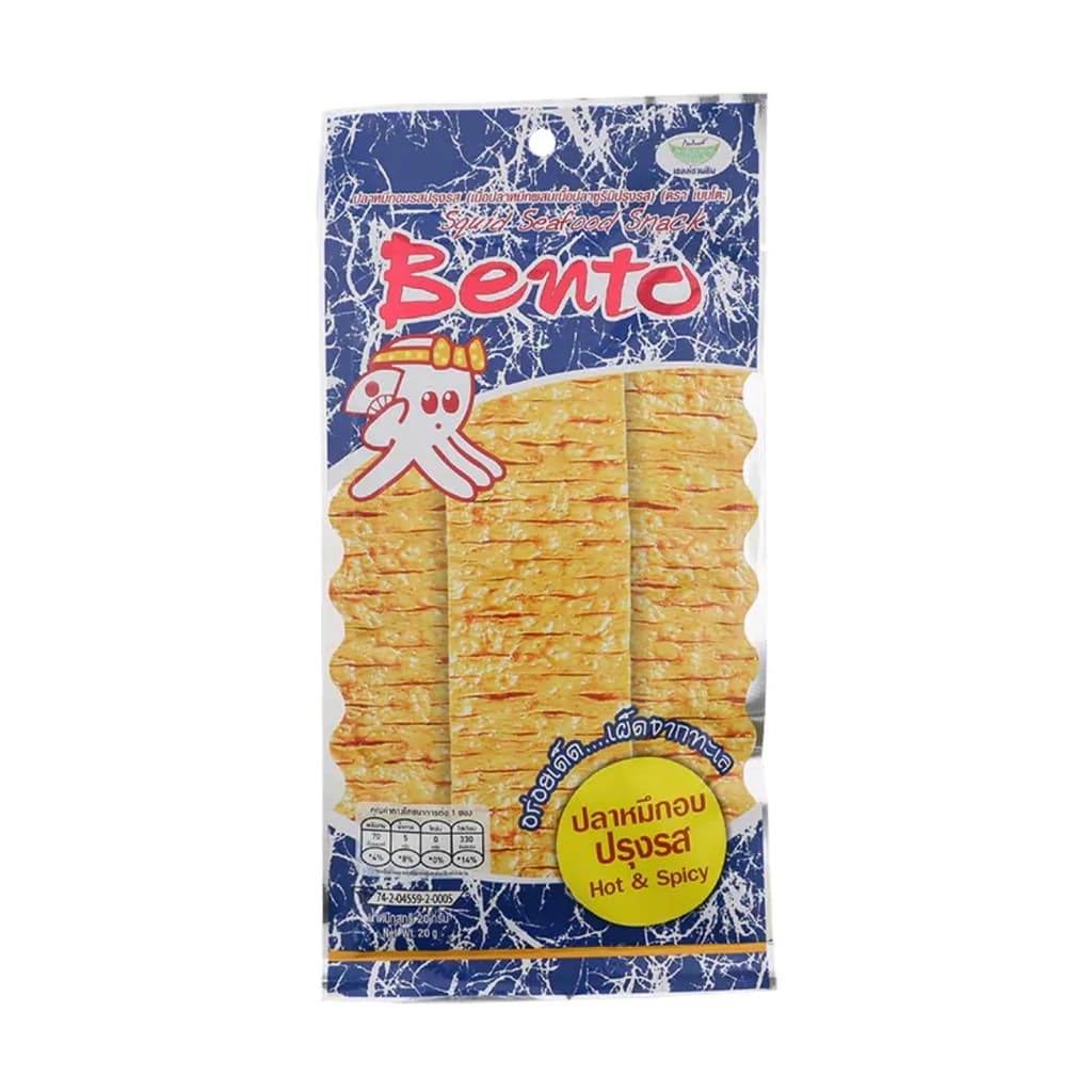 Bento Squid snack Size 20G.