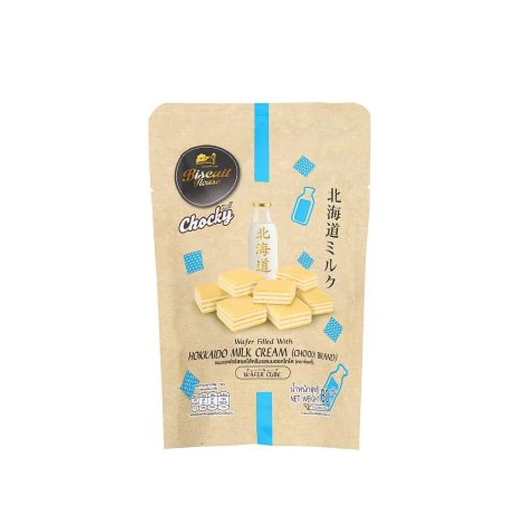 Chocky Wafer Filled Hokkaido Milk 80G.