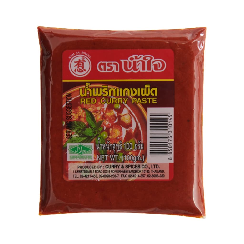 Nam Jai Red Curry Paste 100G.