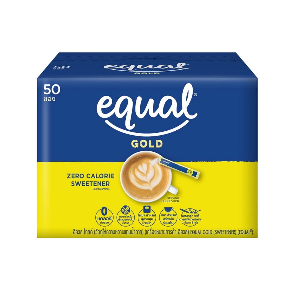 Equal Gold Sweetener 71G. Pack 50 sachets