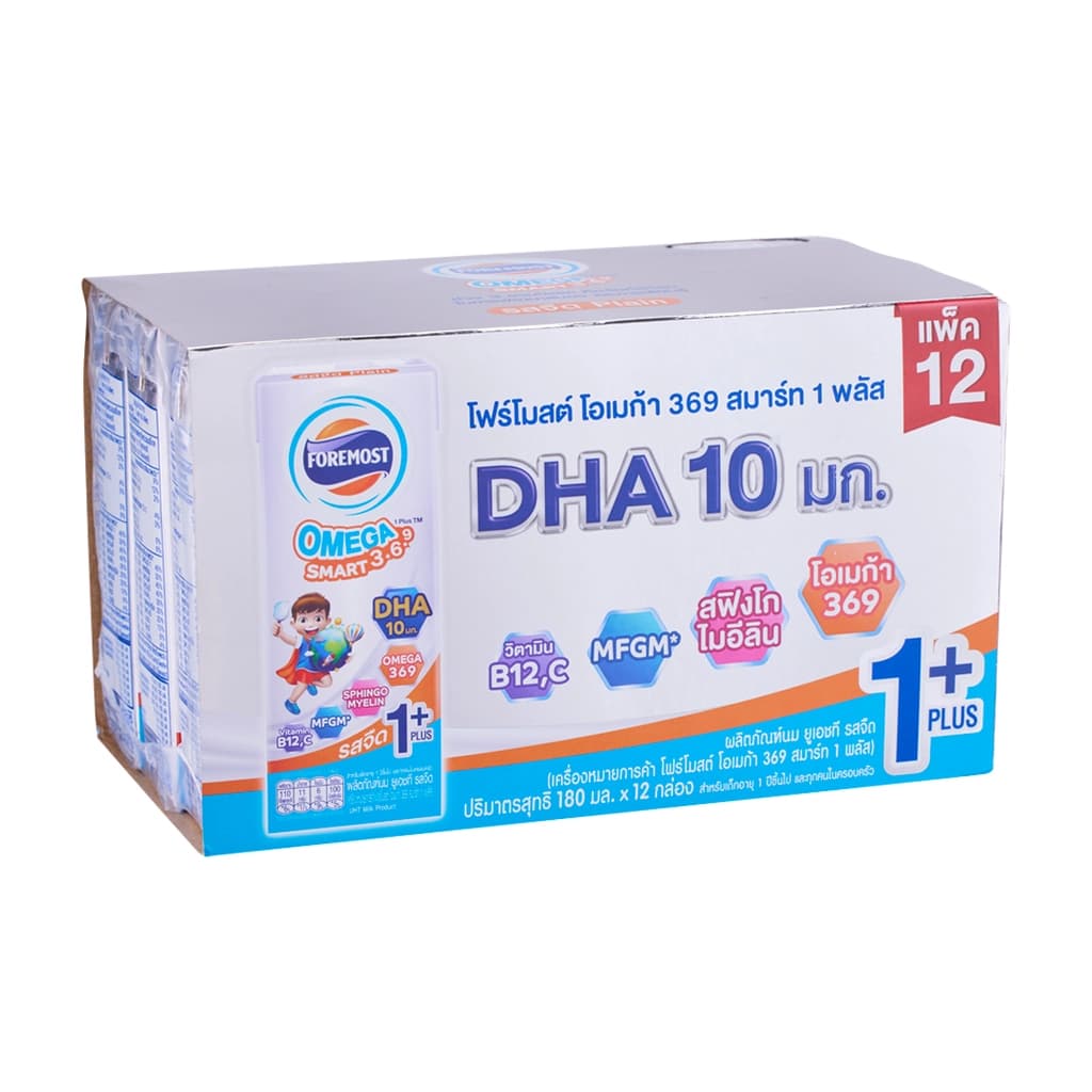 Foremost Omega Smart 1Plus Plain 180 MlL Pack12