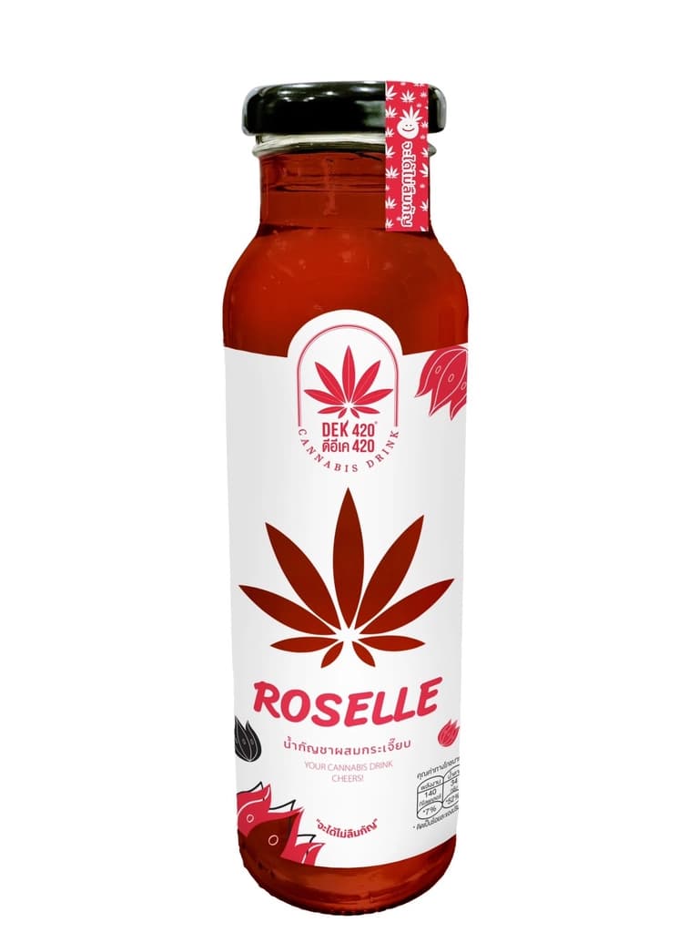 Dek420 Cannabis Drink Mix Roselle 250ML.
