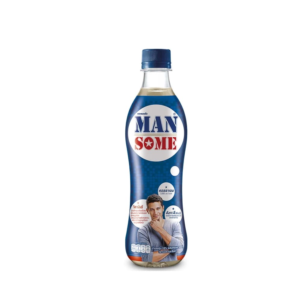 แมนซัม เครื่องดื่มผสมคอลลาเจน 450มล.
