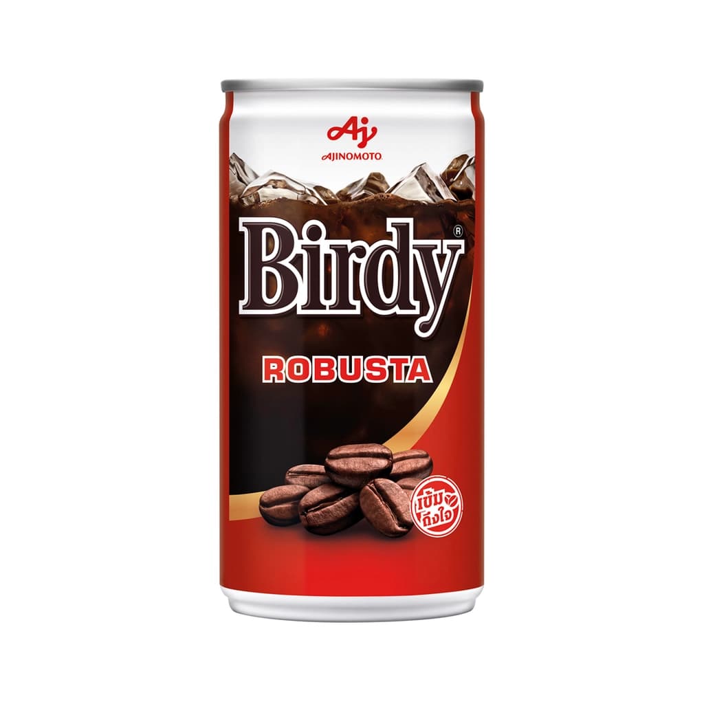 เบอร์ดี้ กาแฟโรบัสต้าพร้อมดื่ม 180มล.