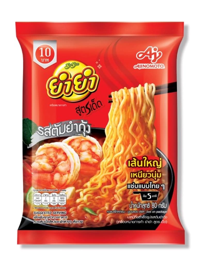 ยำยำ สูตรเด็ด ต้มยำกุ้ง 80 ก.
