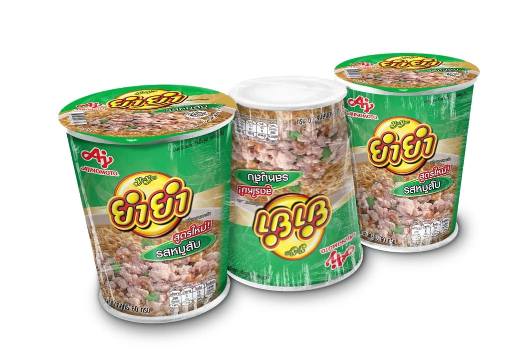 ยำยำ คัพเต็มๆ รสหมูสับ 60 กรัม Pack3