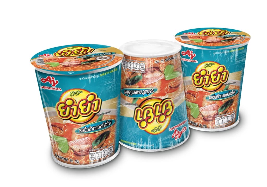 ยำยำ คัพเต็มๆ รสต้มยำทะเลหม้อไฟ 60 กรัม Pack3