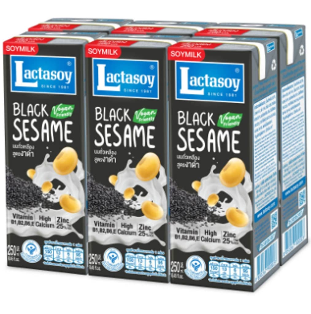 Lactasoy Uht Soymilk Plus Sesame 6X250ML