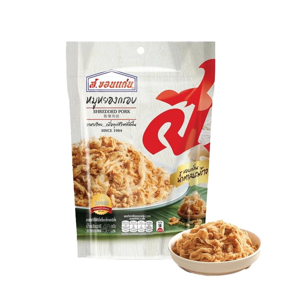 S.Khonkaen Dried Shredded Pork 40G.