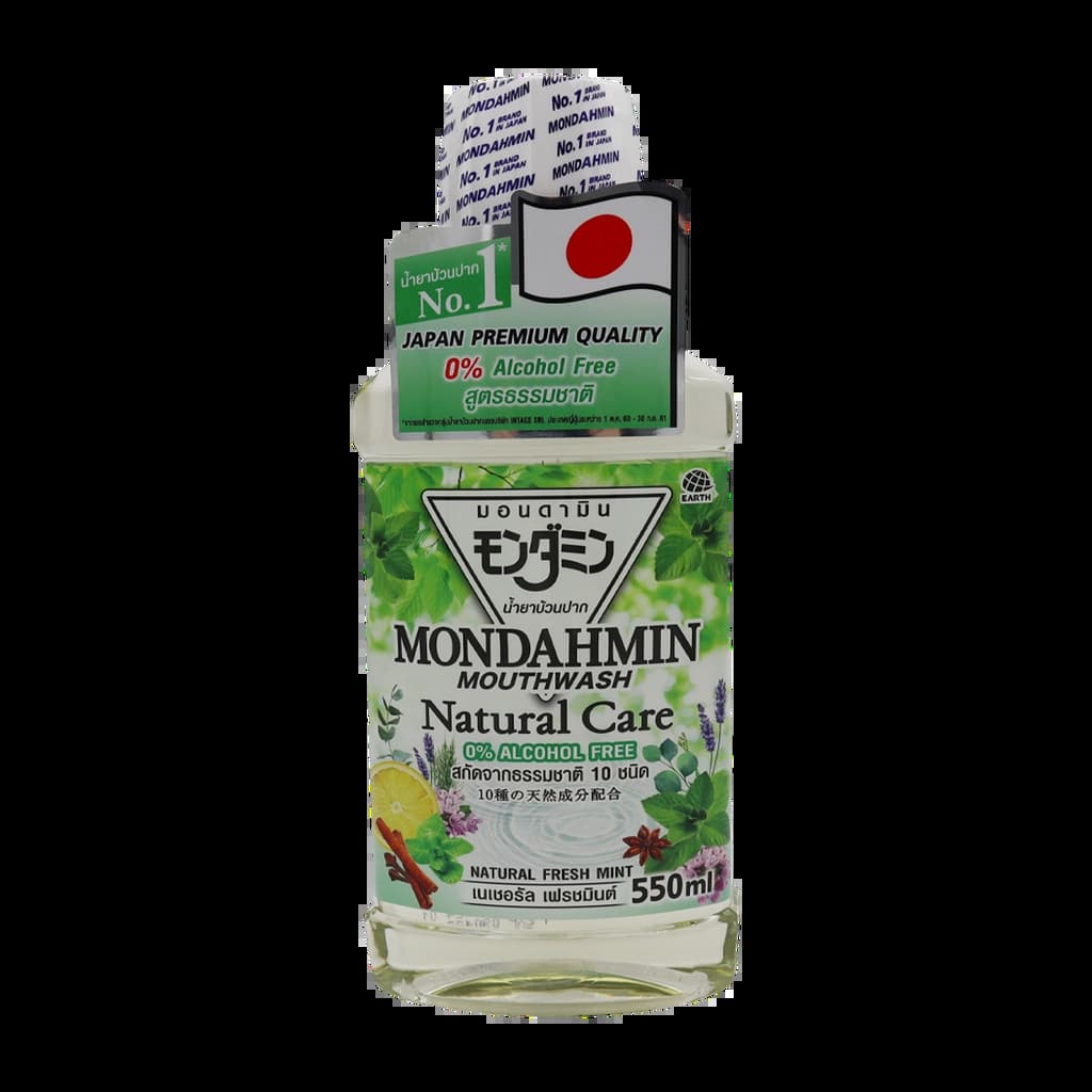 Mondahmin Natural Care Fresh Mint 550Ml.