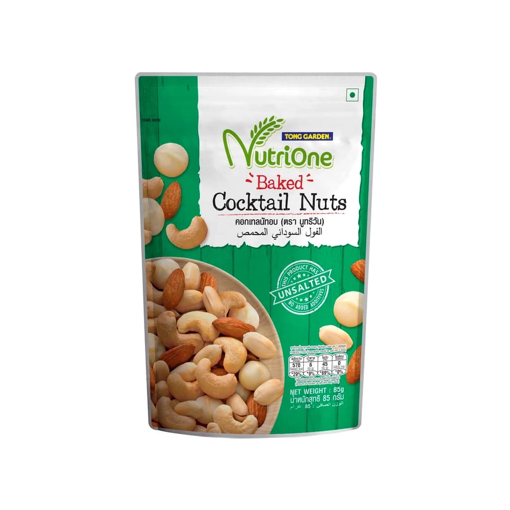 Tong Garden Nutrione Cocktail Nut Baked 85G.