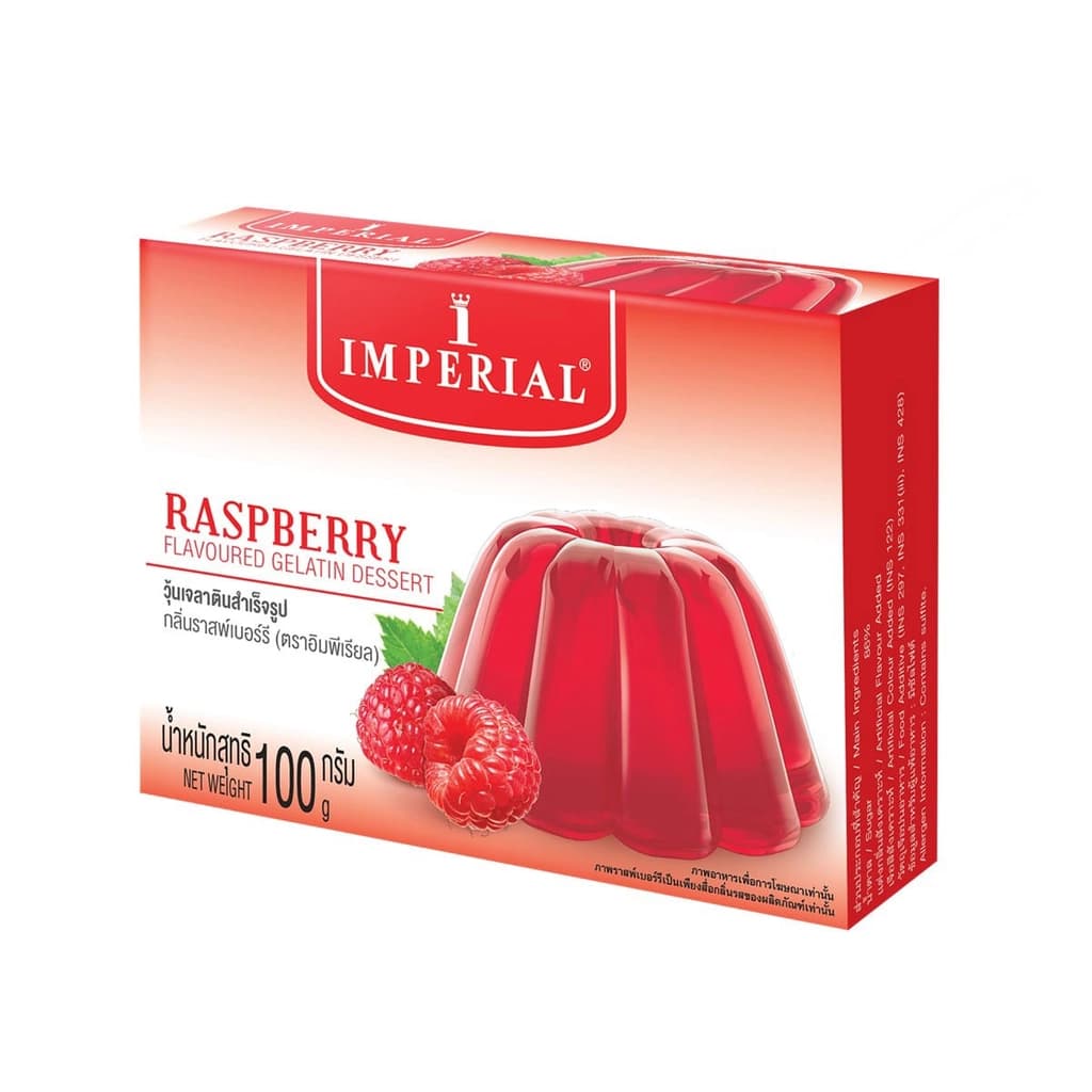 อิมพีเรียล วุ้นราสเบอร์รี่ 100กรัม