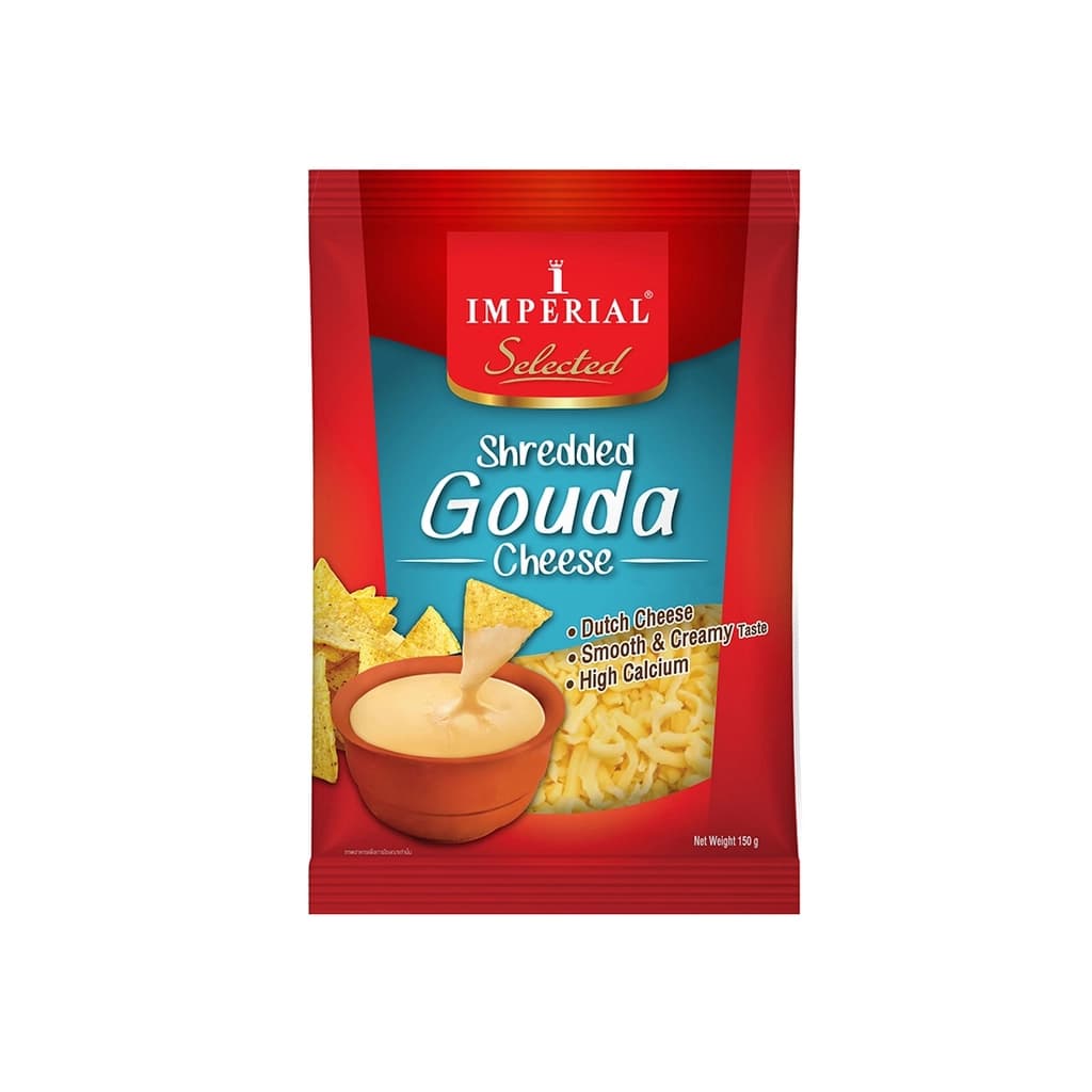 Imperial  Shredded Gouda Cheese 150G.