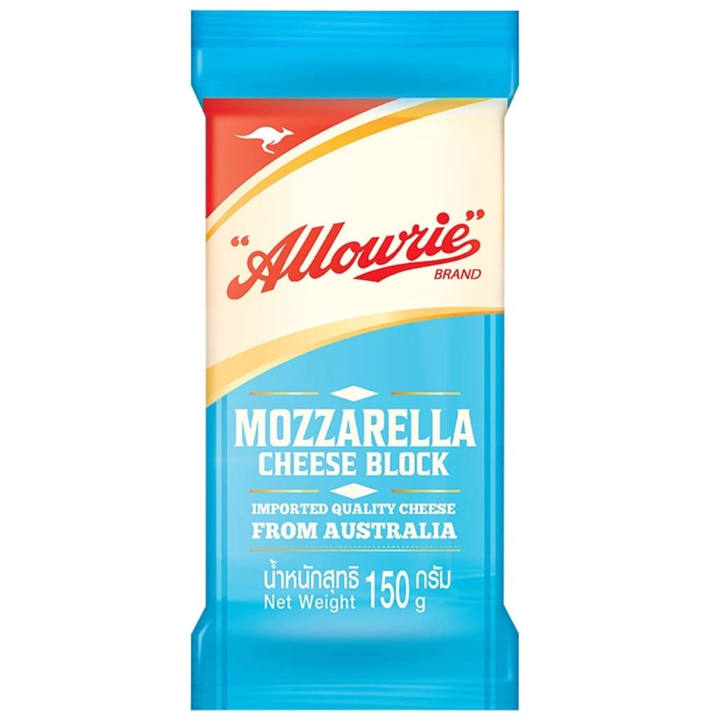 Allowrie Mozzarella Cheese Block 150G.