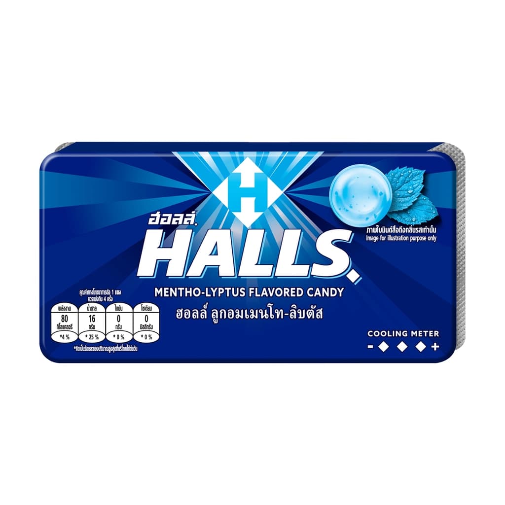 Halls Cool Mentho Lyptus 3G