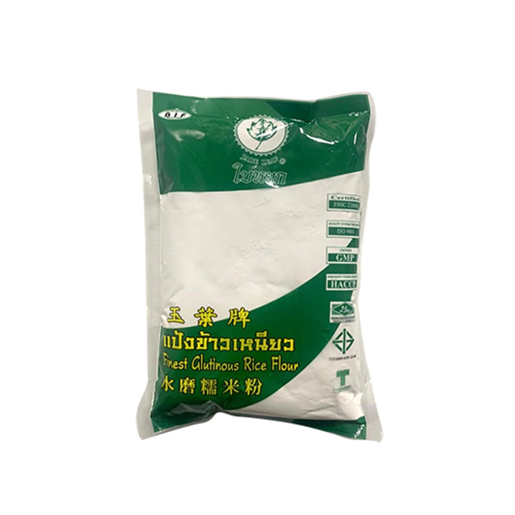ใบหยก แป้งข้าวเหนียว 400G.