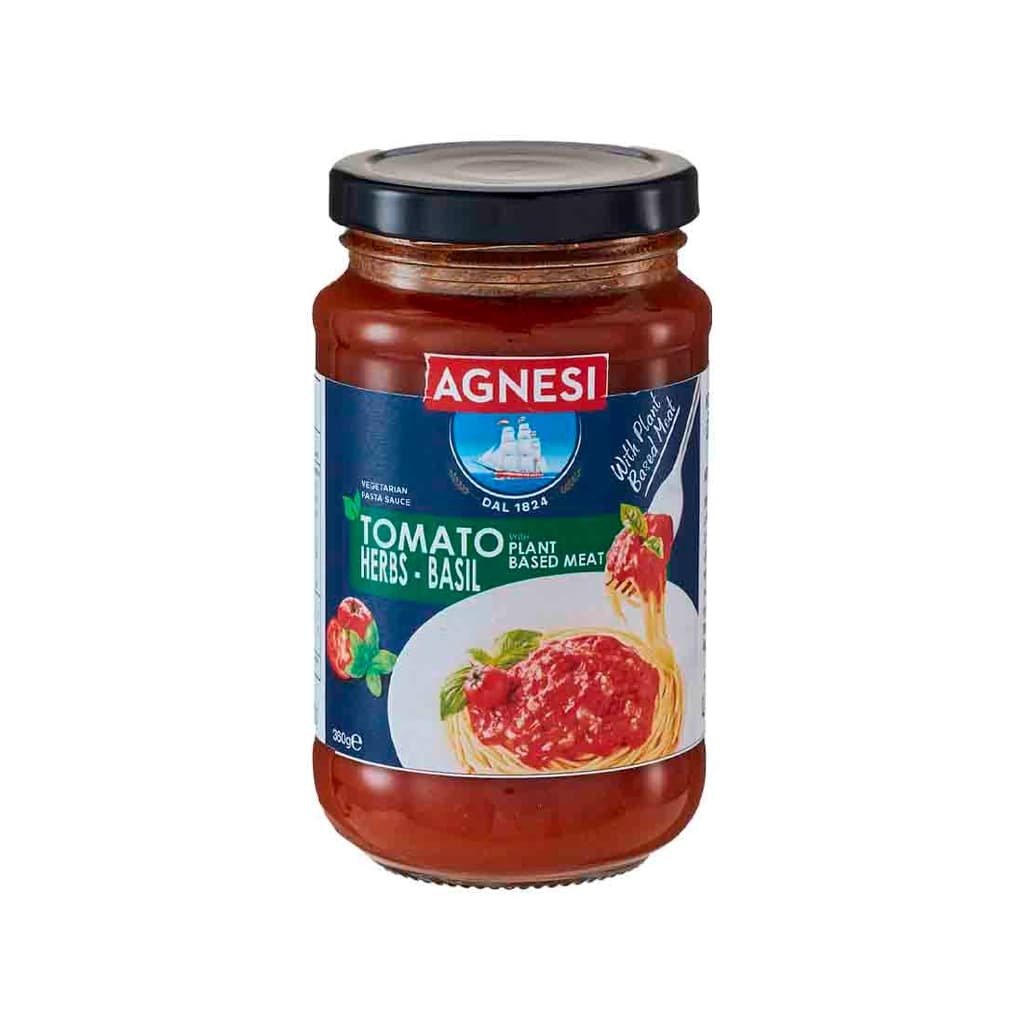 แอคเนซี ซอสพาสต้า+เนื้อจากพืช รส หรพ360ก