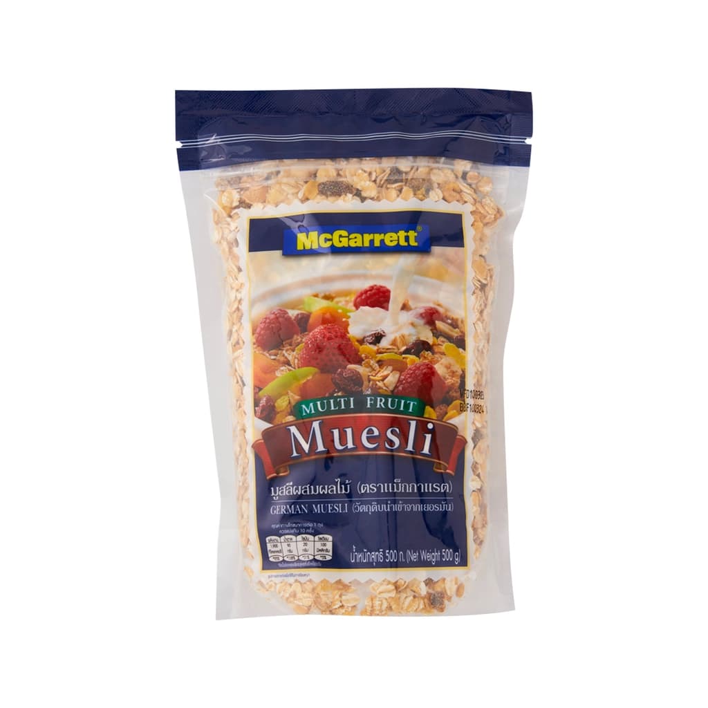 McGarrett Fruit Muesli 500G.