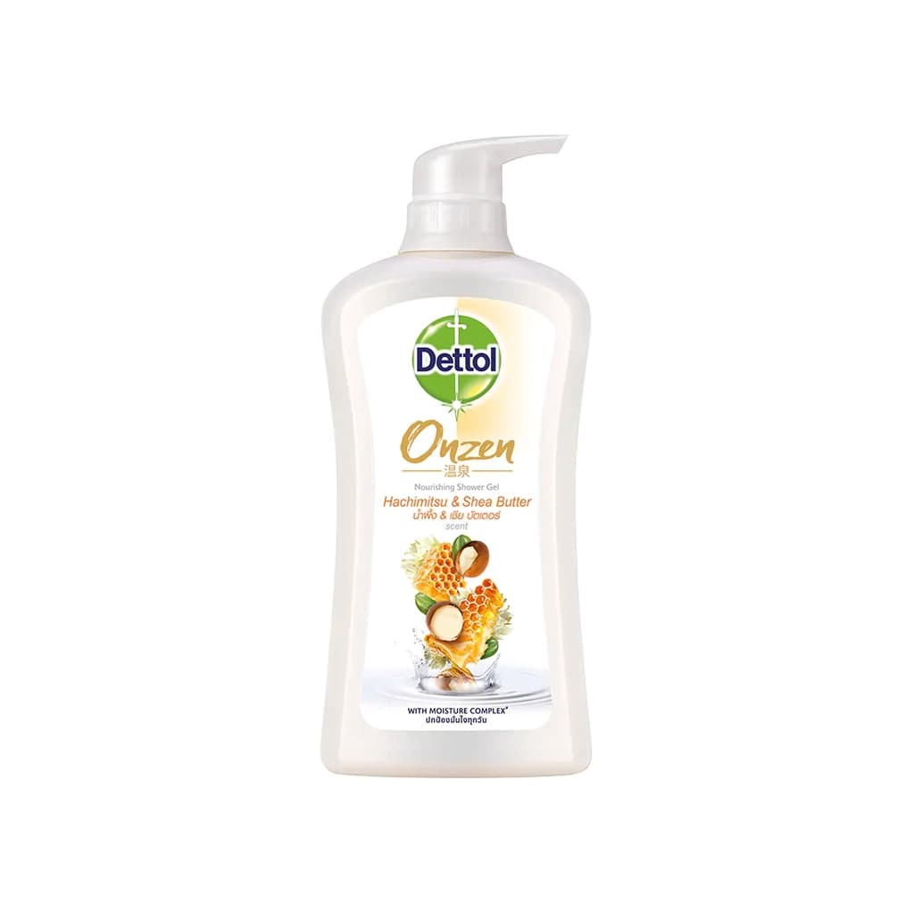 Dettol Onzen Nourishing Hachimitsu and Shea Butter Shower Gel 500ML.