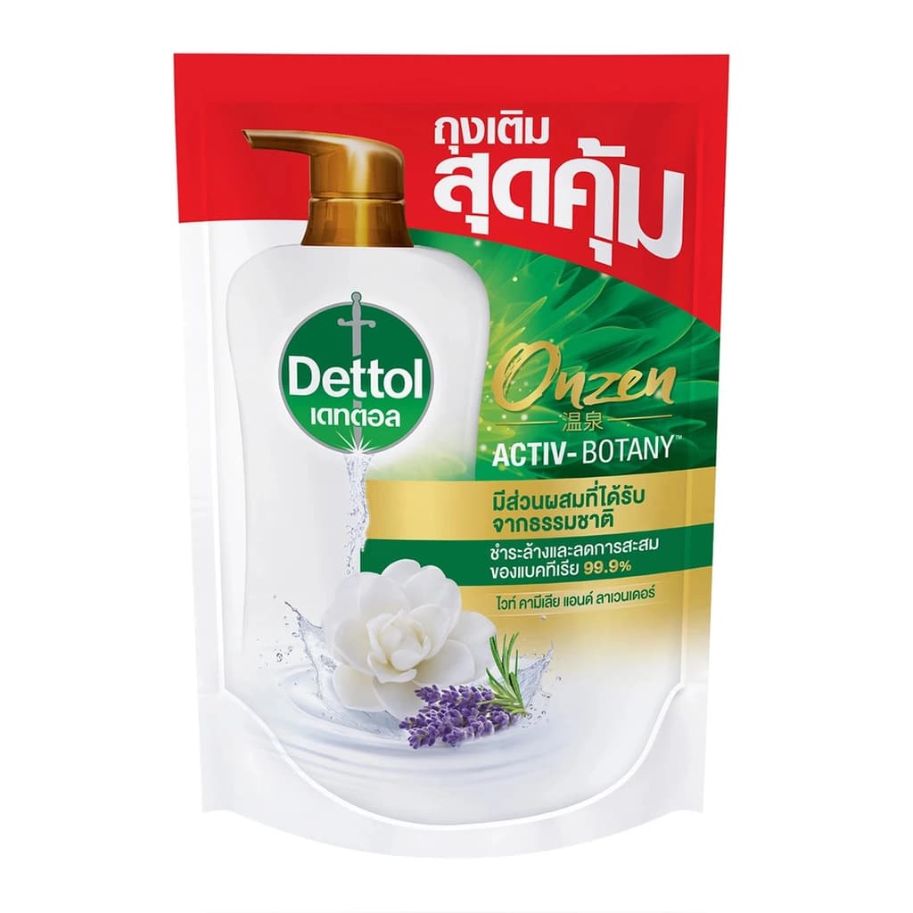 Dettol Onzen Botany White Came Refill 370g