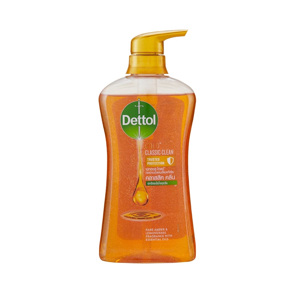 Dettol Gold Classic Clean Shower Gel 500ML.