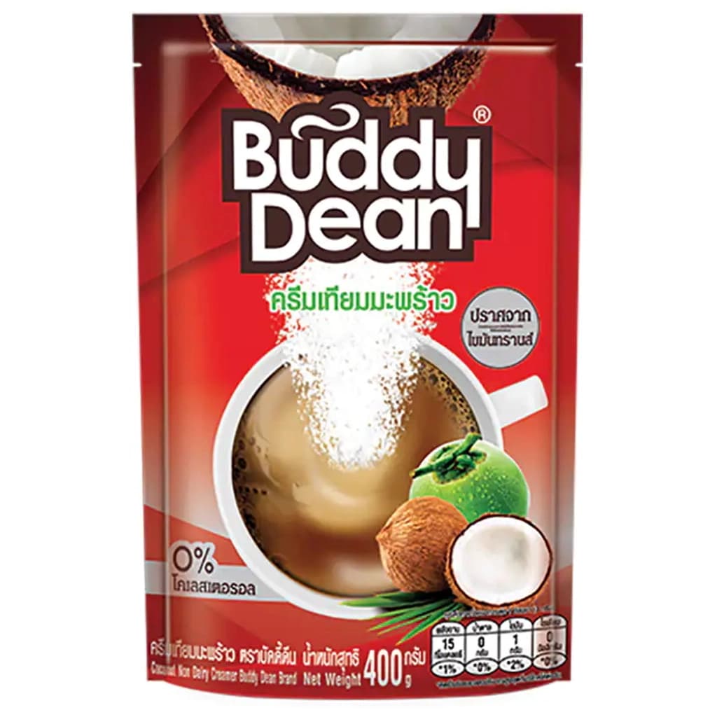 บัดดี้ดีน ครีมเทียม(ฟอยส์) 400ก.