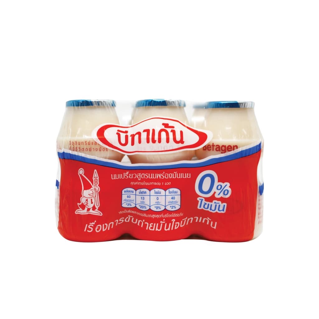 บีทาเก้น นมเปรี้ยวรสพร่องมันเนย 85มล. แพ็ค 6