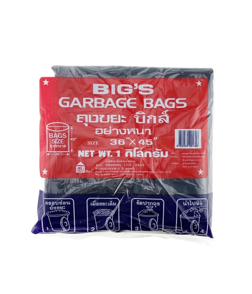 Big'S Garrage Bags 36"X45" 1000G.