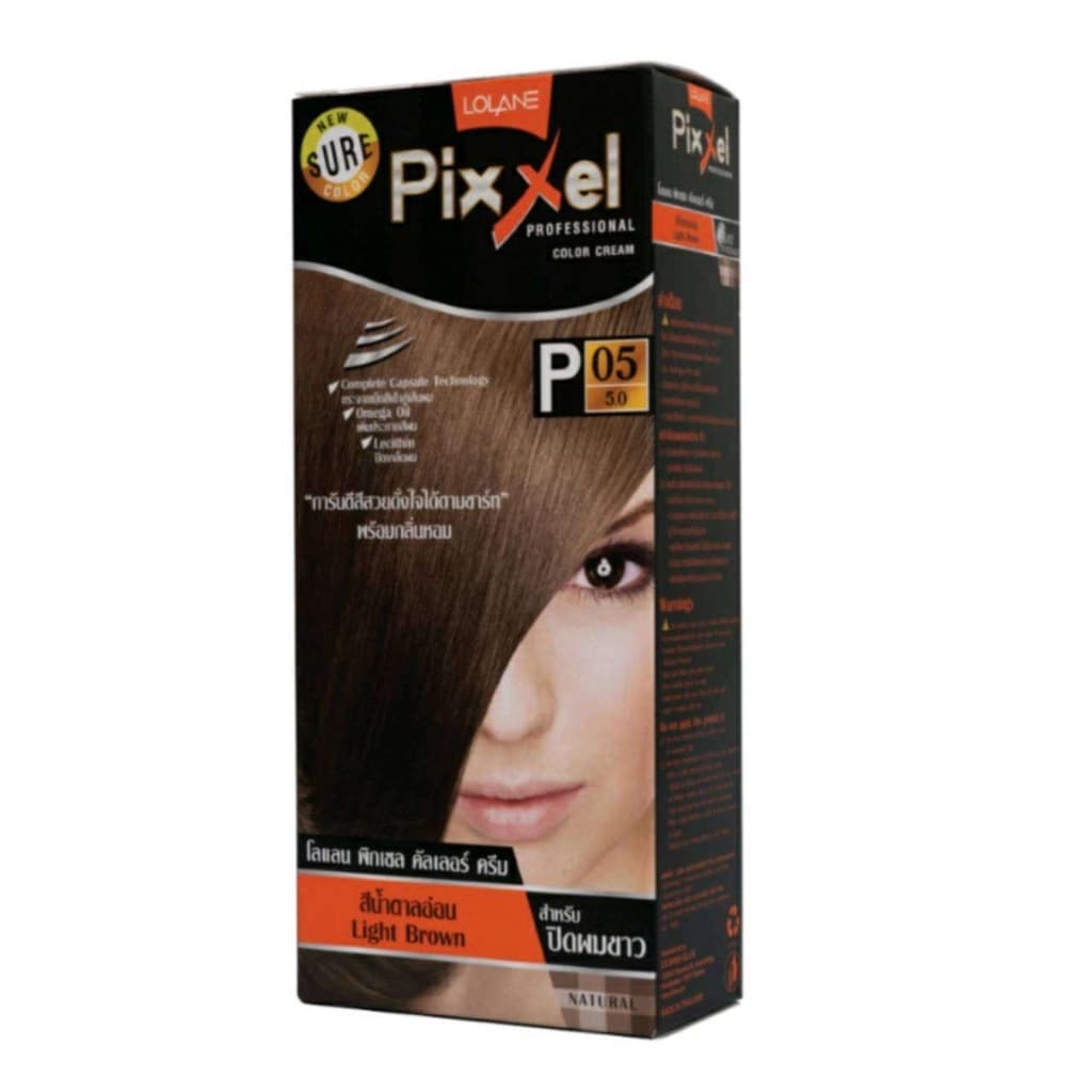 โลแลน ครีมโกรกสีผมP.05สีน้ำตาลอ่อน 50G.
