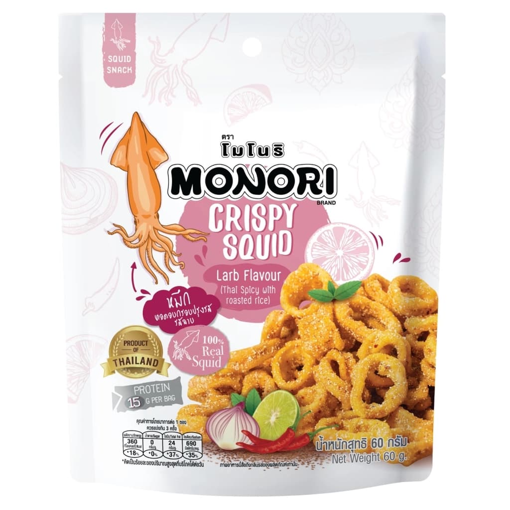 Monori Crispy Squid Larb 60G.