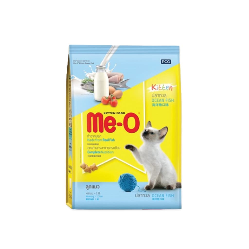 Me-O Kitten Food Ocean Fish Flavour 1.1KG.