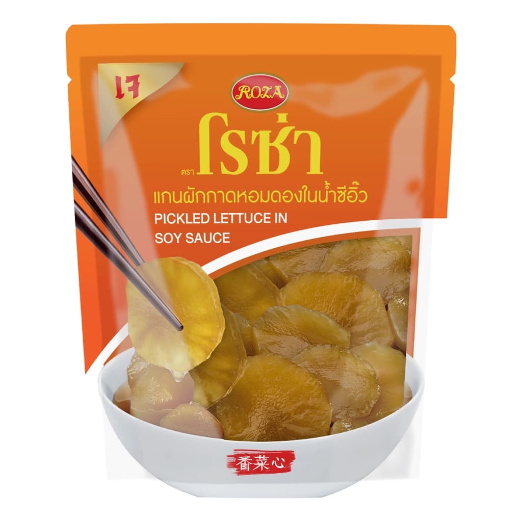 Roza Pickled Lettuce In soy Sauce 145g