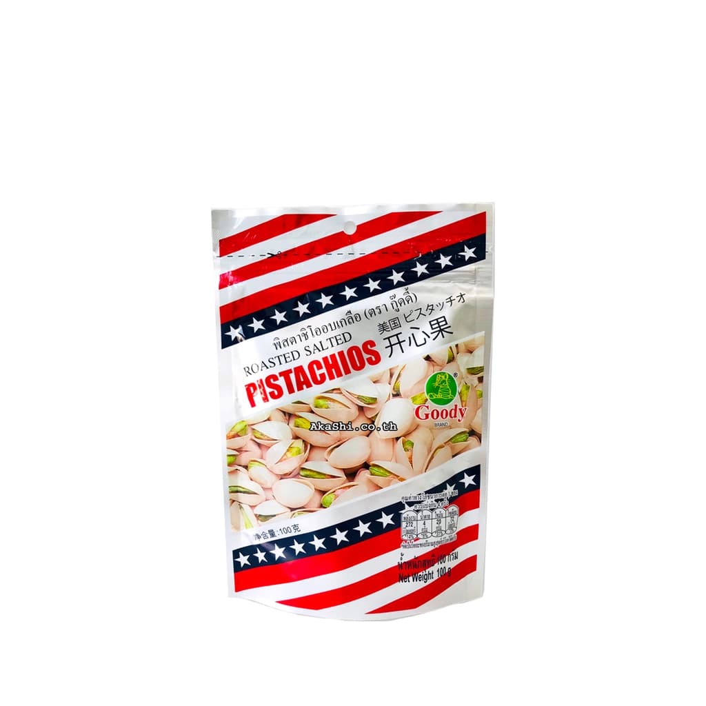 Goody Pistachios Roasted Salted 100G.