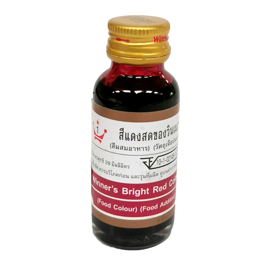 วินเนอร์ สีผสมอาหาร(แดงสด) 1-OZ.